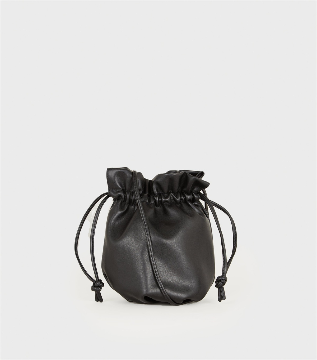 PZB260102 black-leather-look-mini-pouch-bag
