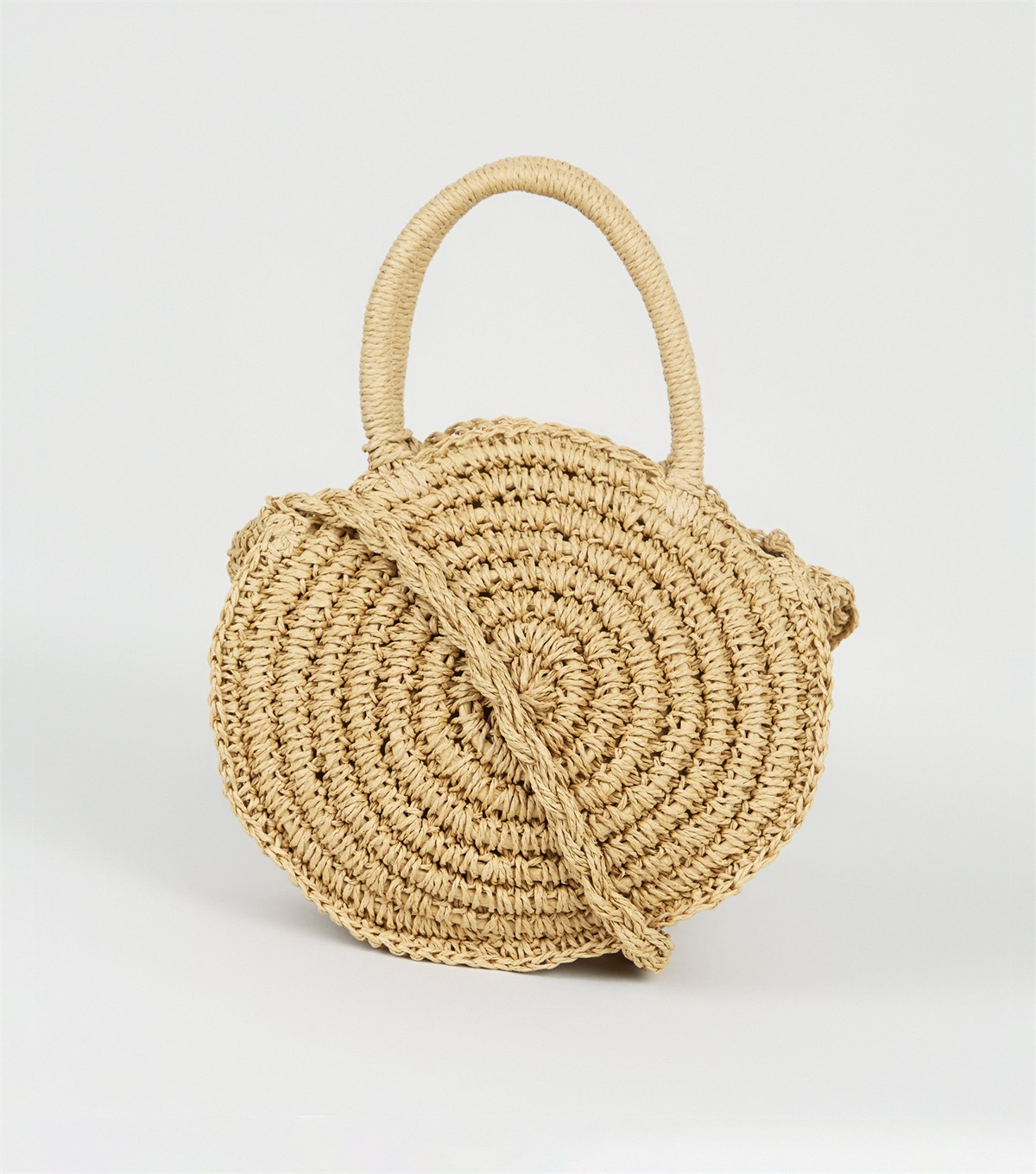 PZB260247 stone-straw-effect-mini-round-bag